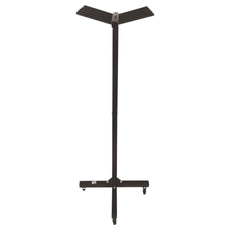 CHAMPION SPORT Portable Jump Rope Metal Rack, 23" x 23" x 65", Black (CSIJRS12M) thumbnail 2