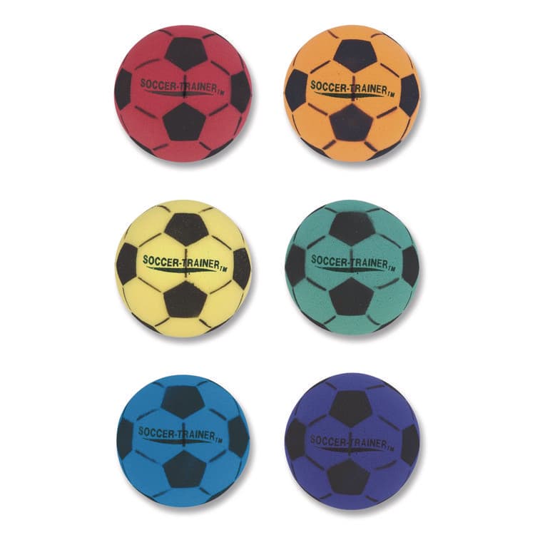 CHAMPION SPORT Ultra Foam Soccer Ball Set, 8" Diameter, Assorted Colors, 6/Set (CSIFSBSET) thumbnail 3