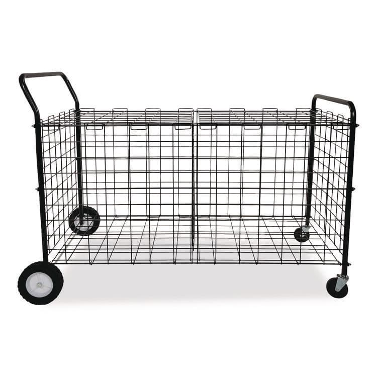 CHAMPION SPORT Double-Sided Lockable Ball Locker, Metal, 176 lb Capacity, 24 x 59 x 37, Black (CSIDSLX)