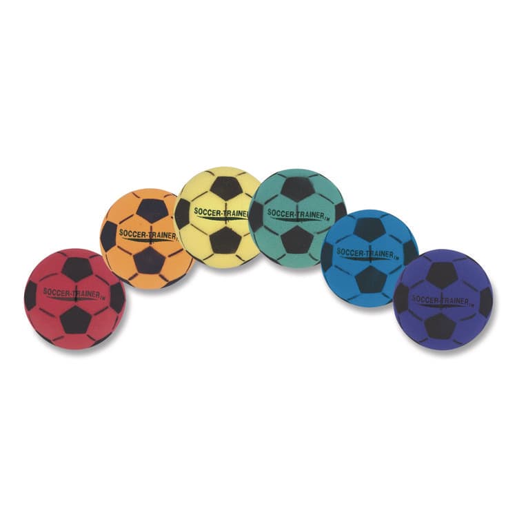 CHAMPION SPORT Ultra Foam Soccer Ball Set, 8" Diameter, Assorted Colors, 6/Set (CSIFSBSET) thumbnail 4
