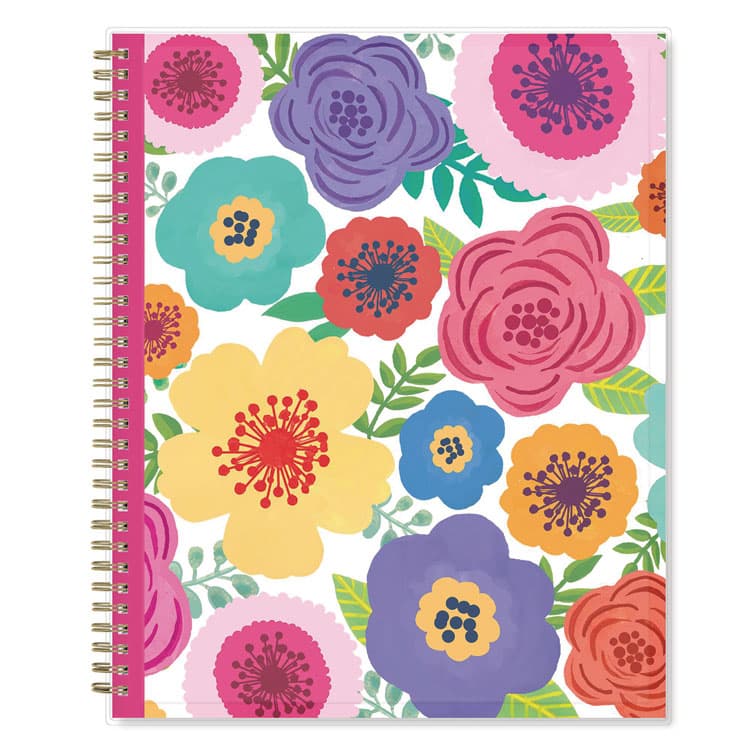 BLUE SKY Mahalo Academic Year Create-Your-Own Cover Weekly/Monthly Planner, Floral Artwork, 11 x 8.5, 12-Month (July-June): 2025-2026 (BLS100149) thumbnail 2