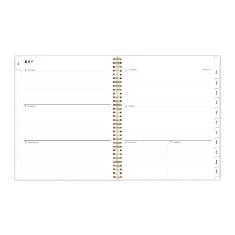 BLUE SKY Gemma Academic Year Weekly/Monthly Planner, Geode Artwork, 11 x 8.5, Blue/Purple Cover, 12-Month (July to June): 2025 to 2026 (BLS118177) thumbnail 3