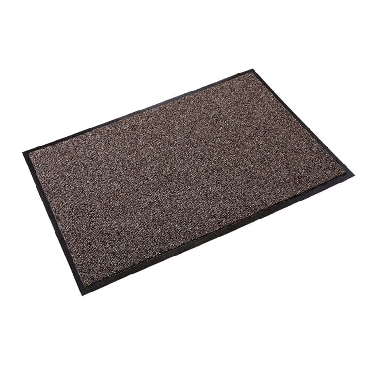 CROWN MATS & MATTING Cross-Over Wiper/Scraper Mat, Rectangular, Brown Carpeted Surface, 48" x 72" (CWNCS46BRO)