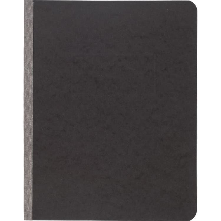 ACCO BRANDS, . Pressboard Report Cover with Tyvek Reinforced Hinge, Two-Piece Prong Fastener, 3" Capacity, 8.5 x 11, Black/Black (ACC25971)
