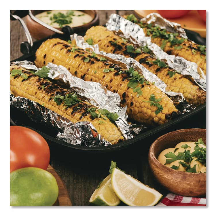 HFA Interfolded Foil Sheets, 55 Gauge, 9 x 10.75, 500/Box, 6 Boxes/Carton (HFA59100) thumbnail 4