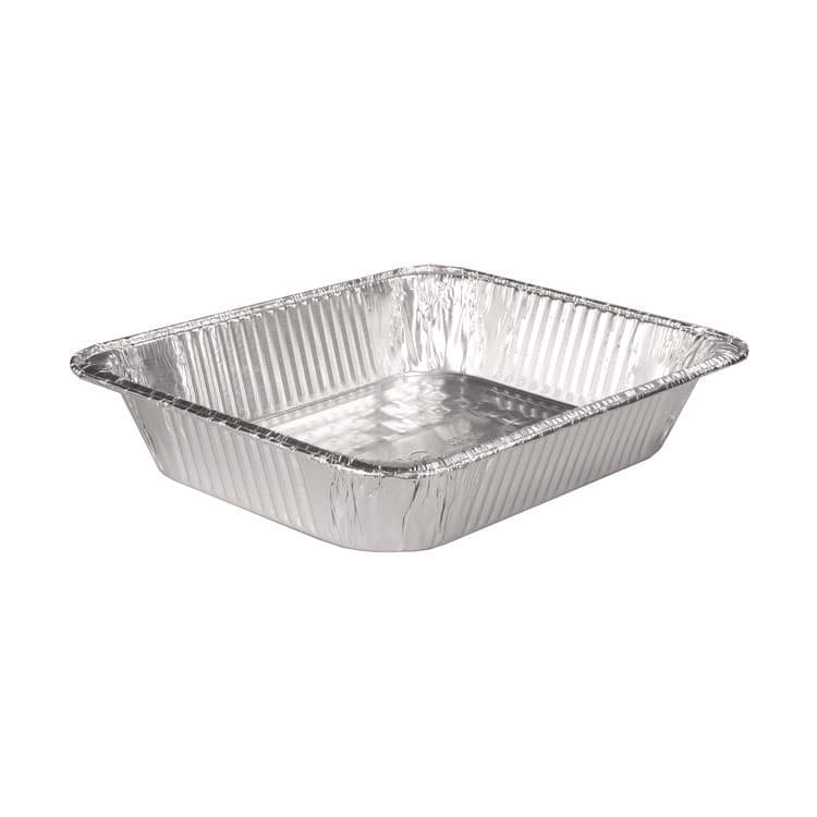 HFA Aluminum Steam Table Pans, Half-Size Deep, 10.38" x 2.56" x 12.75", 100/Carton (HFA32135) thumbnail 2