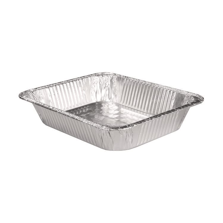 HFA Aluminum Steam Table Pans, Half-Size Deep, 10.38" x 2.56" x 12.75", 100/Carton (HFA32135) thumbnail 3