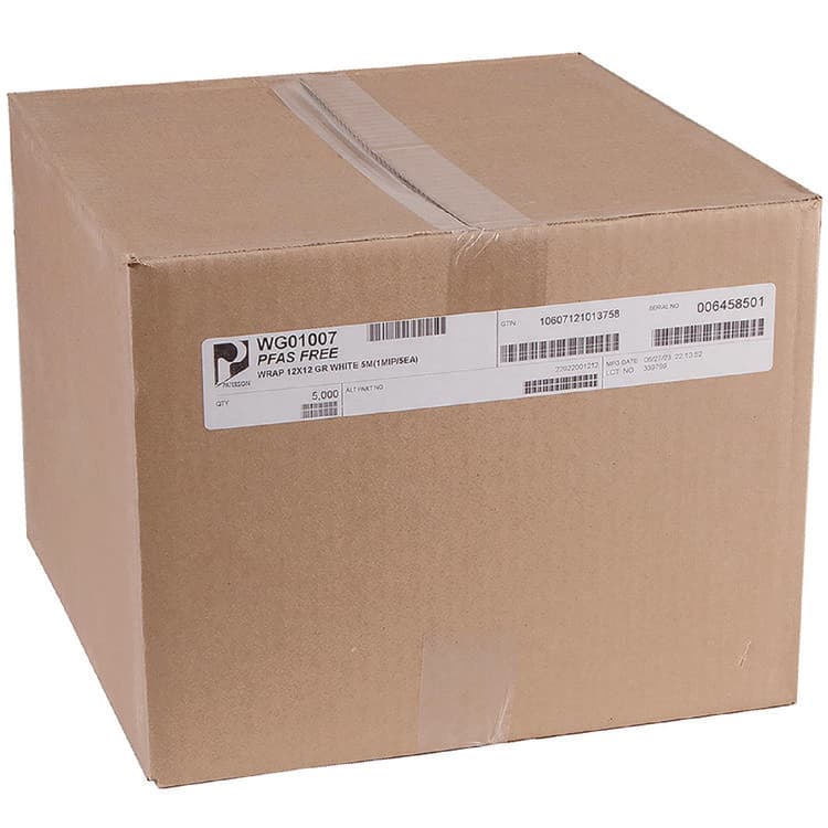 PATERSON PAPER Grease-Resistant Food Wrap, 12 x 12, White, 5,000/Carton (PDHWG01007) thumbnail 3