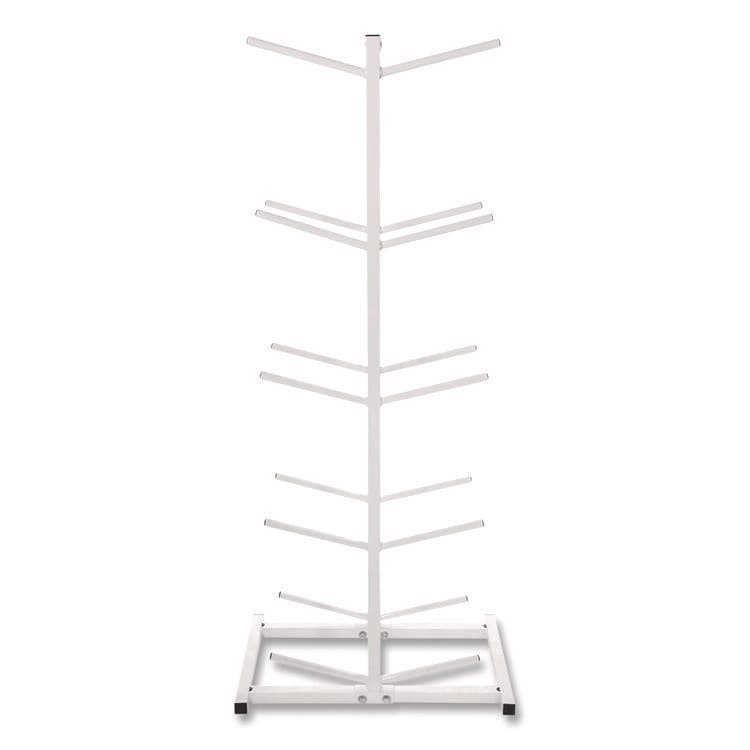 CHAMPION SPORT Double Medicine Ball Tree, 12" x 23" x 51", White (CSIMBR2)