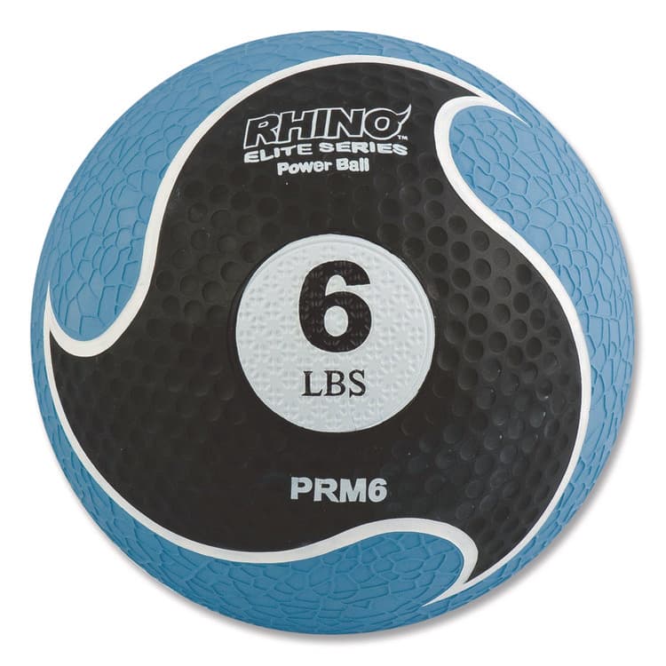 CHAMPION SPORT Rhino Elite Medicine Ball, 6 lb, Blue (CSIPRM6)