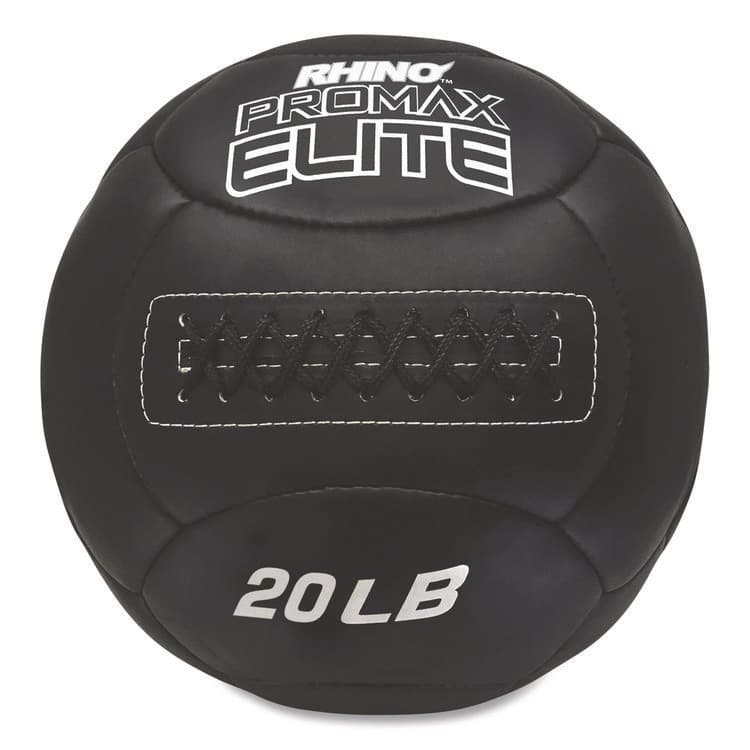 CHAMPION SPORT Rhino Promax Elite Medicine Ball, 20 lb, Black (CSIPRX20)