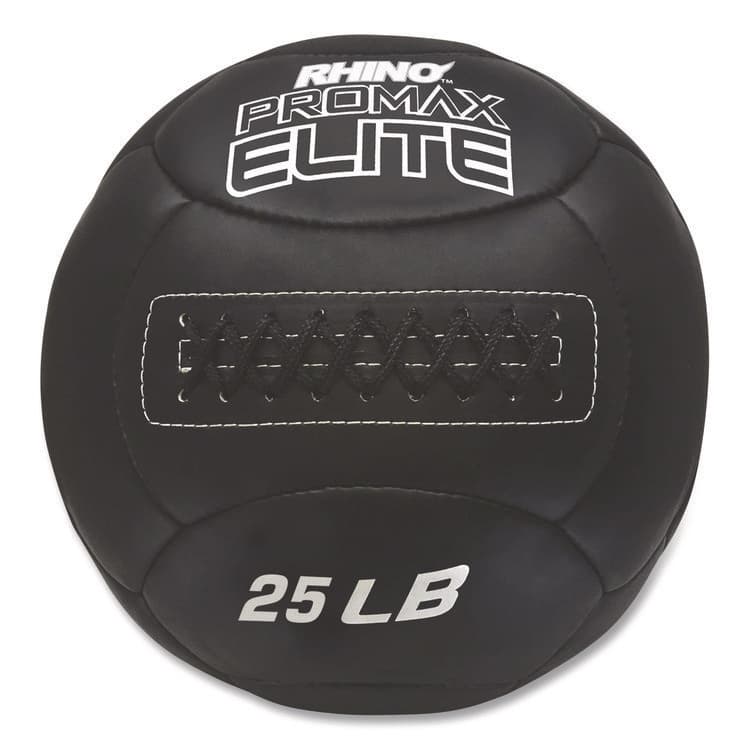 CHAMPION SPORT Rhino Promax Elite Medicine Ball, 25 lb, Black (CSIPRX25)