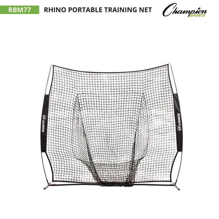 CHAMPION SPORT Rhino Portable Training Net, 7 ft x 7 ft (CSIRBM77) thumbnail 2