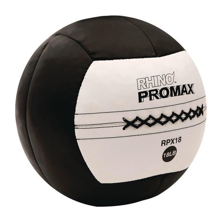 CHAMPION SPORT Rhino Promax Medicine Ball, 18 lb, Black (CSIRPX18) thumbnail 3