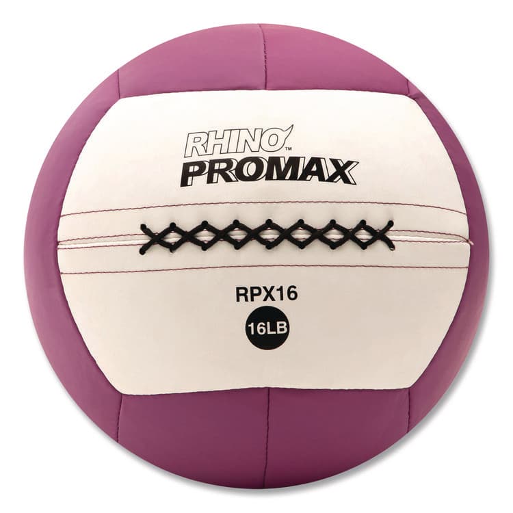 CHAMPION SPORT Rhino Promax Medicine Ball, 16 lb, Purple (CSIRPX16)