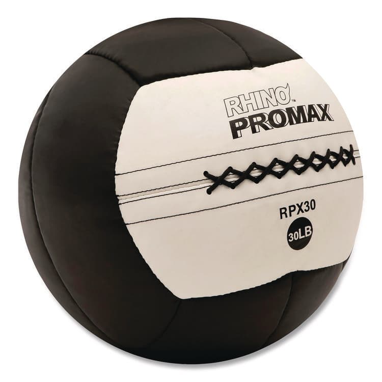 CHAMPION SPORT Rhino Promax Medicine Ball, 30 lb, Black (CSIRPX30) thumbnail 3