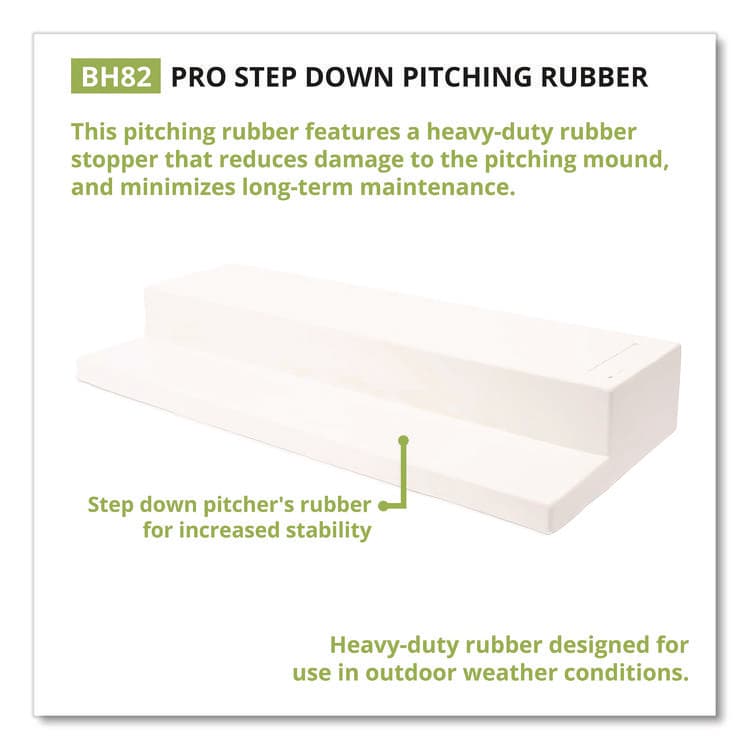 CHAMPION SPORT Pro Step Down Pitching Rubber, 24" x 6" (CSIBH82) thumbnail 3