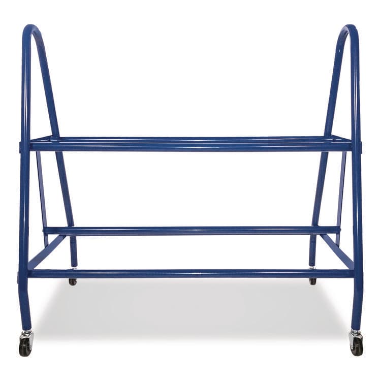 CHAMPION SPORT Heavy-Duty Deluxe Ball Cart, Metal, 132 lb Capacity, 17.5 x 38 x 35.75, Blue (CSIBRC12)
