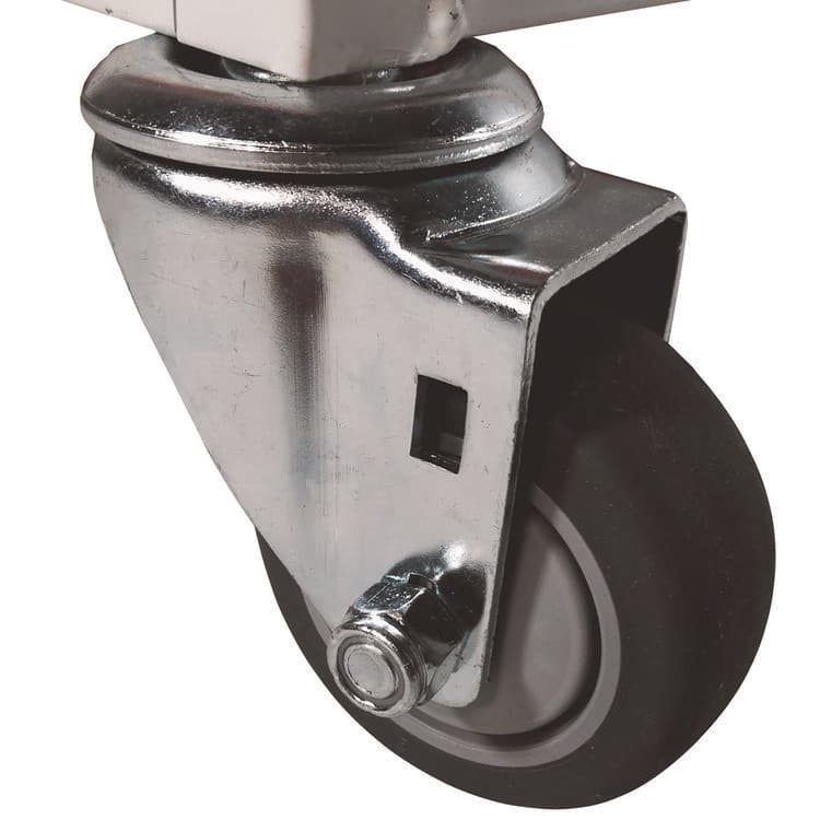 CHAMPION SPORT Deluxe Vertical Ball Cage, Fits Approximately 20 Balls, Metal, 20" x 20" x 48", White (CSI20BC) thumbnail 4