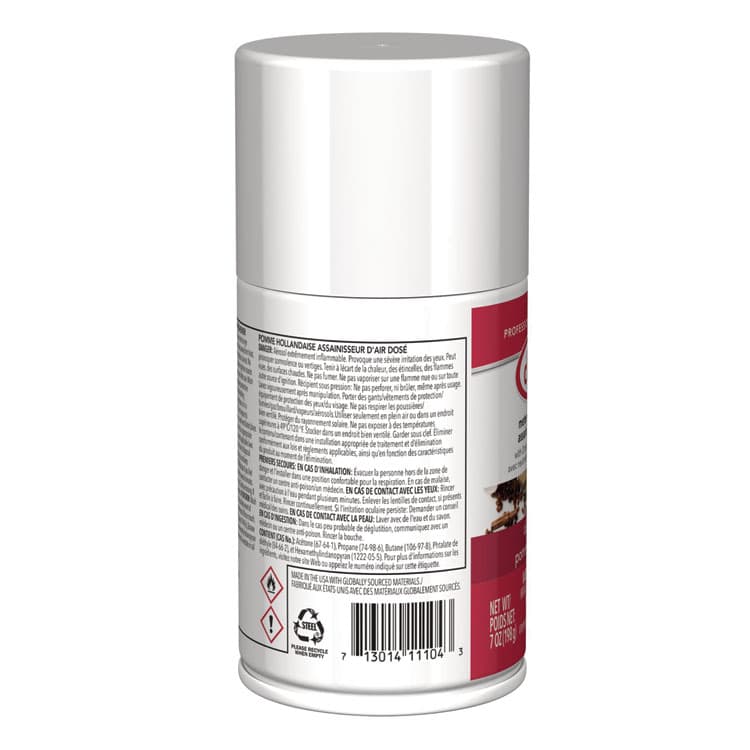PLZ CORP Metered Air Freshener, Apple Scent, 7 oz Aerosol Spray, 12/Carton (CGC104) thumbnail 2