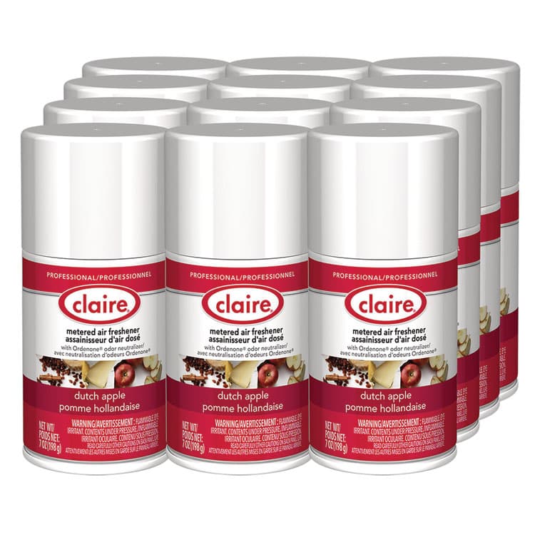 PLZ CORP Metered Air Freshener, Apple Scent, 7 oz Aerosol Spray, 12/Carton (CGC104) thumbnail 3
