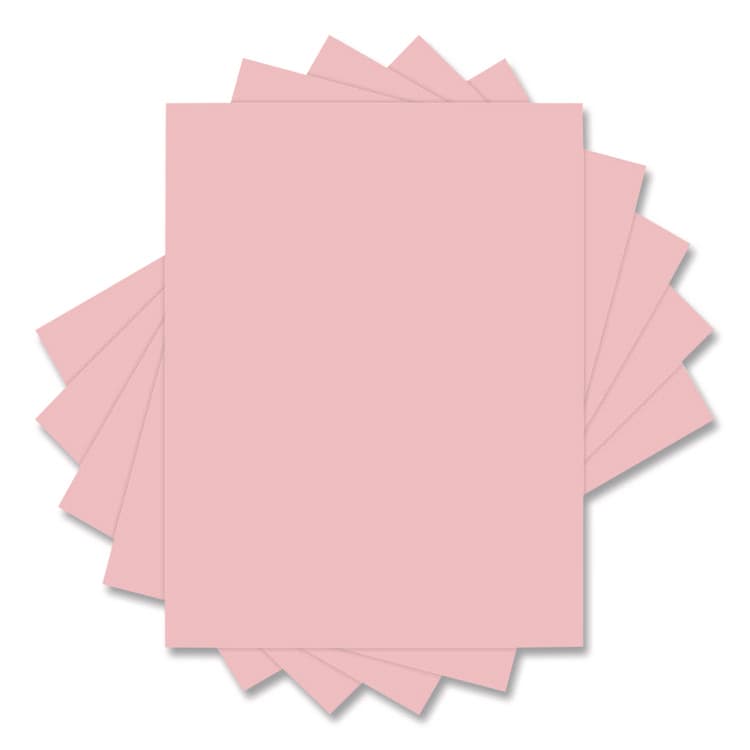 UNIVERSAL OFFICE PRODUCTS Deluxe Colored Paper, 20 lb Bond Weight, 8.5 x 11, Pink, 500 Sheets/Ream, 10 Reams/Carton (UNV11204CT) thumbnail 4