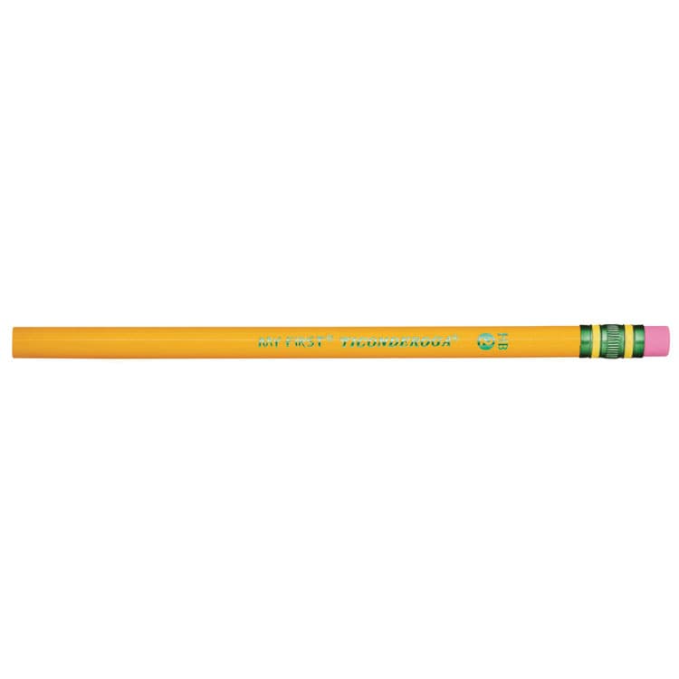 DIXON TICONDEROGA CO. My First Woodcase Pencil with Eraser, 3.6 mm, HB (#2), Black Lead, Yellow Barrel, 36/Pack (DIXX33336) thumbnail 2