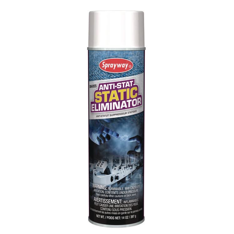PLZ CORP Anti-Stat Static Eliminator, 14 oz Aerosol Can, 12/Carton (CGC955)