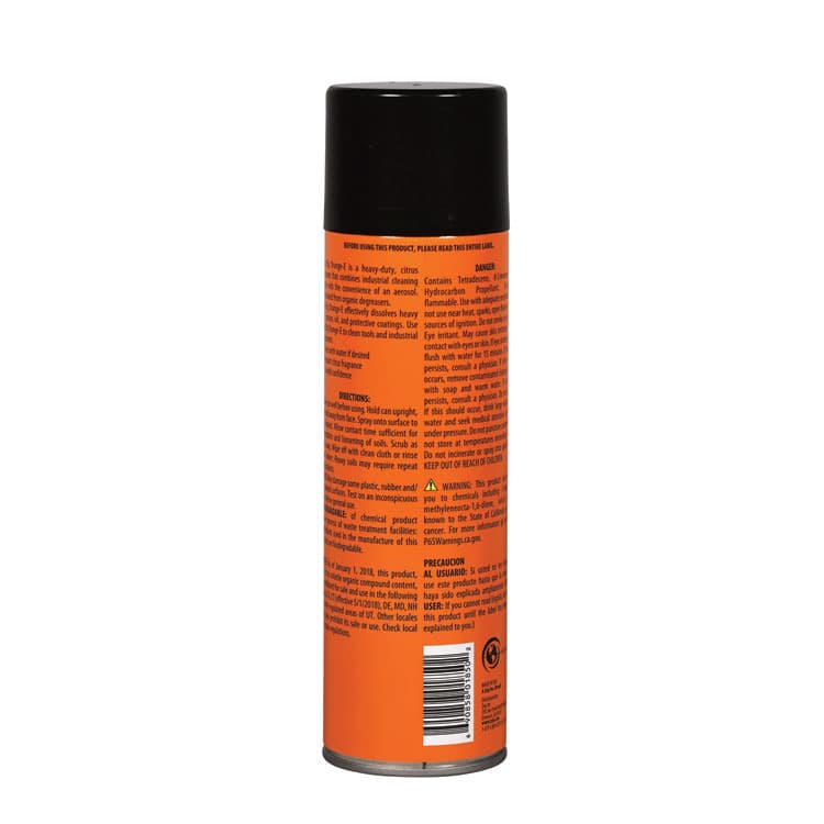 ZEP . Big Orange-E Aerosol, 15 oz Aerosol Can, 12/Carton (ZPE18501) thumbnail 2