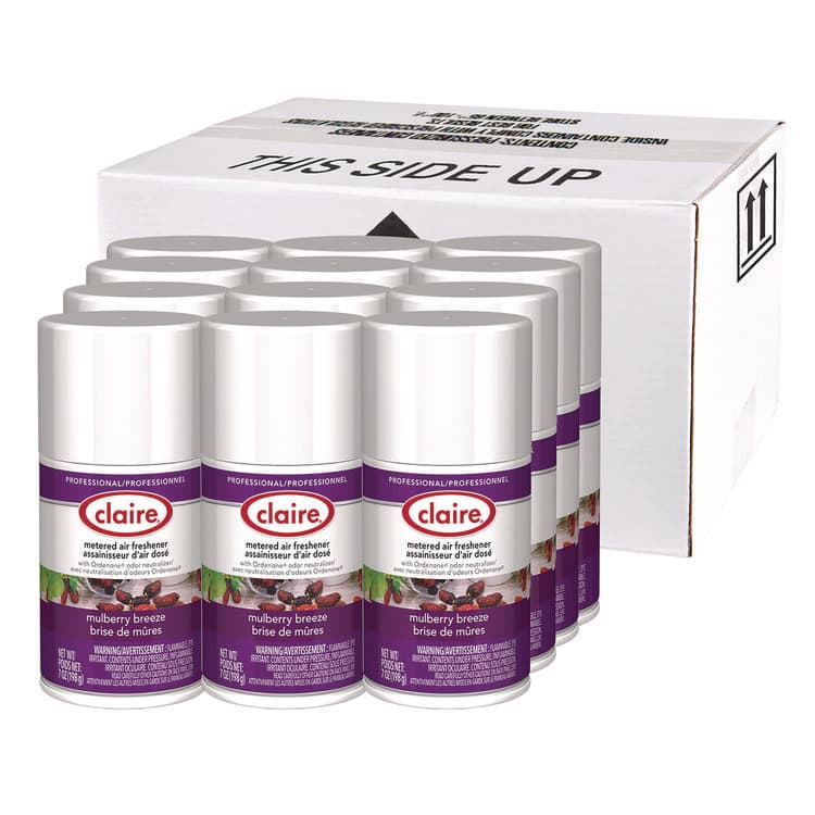 PLZ CORP Metered Air Freshener, Mulberry Scent, 7 oz Aerosol Spray, 12/Carton (CGC106) thumbnail 4