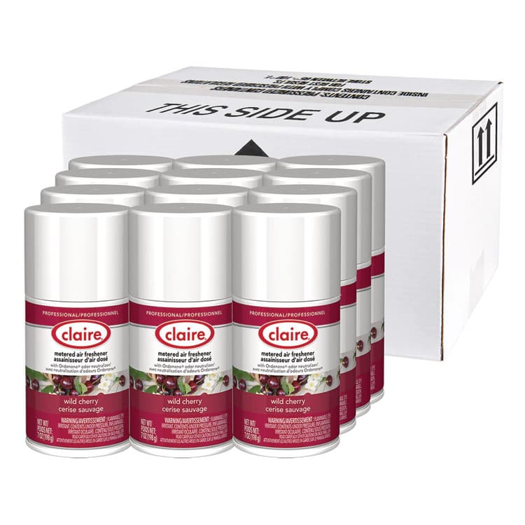 PLZ CORP Metered Air Freshener, Cherry Scent, 7 oz Aerosol Spray, 12/Carton (CGC107) thumbnail 4