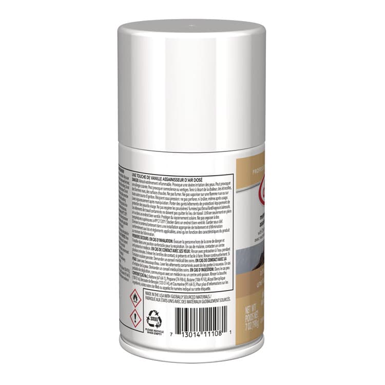 PLZ CORP Metered Air Freshener, Vanilla Scent, 7 oz Aerosol Spary, 12/Carton (CGC108) thumbnail 2
