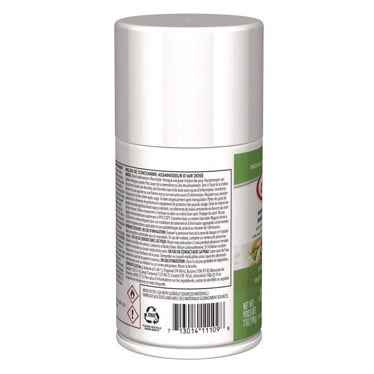 PLZ CORP Metered Air Freshener, Cucumber Melon Scent, 7 oz Aerosol Spray, 12/Carton (CGC109) thumbnail 2