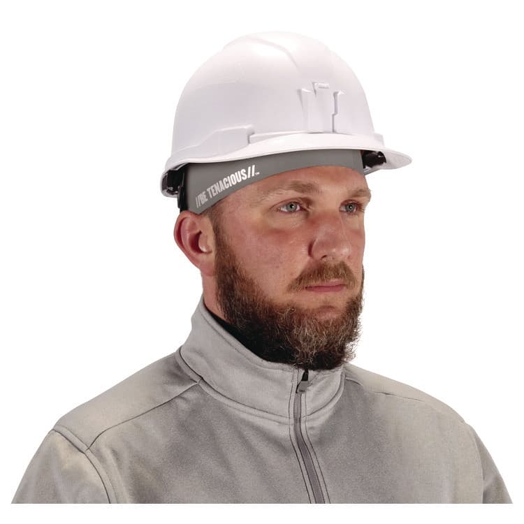 ERGODYNE CORPORATION Chill-Its 6632 Performance Knit Cooling Skull Cap, Polyester/Spandex, One Size Fits Most, Gray (EGO12708) thumbnail 4