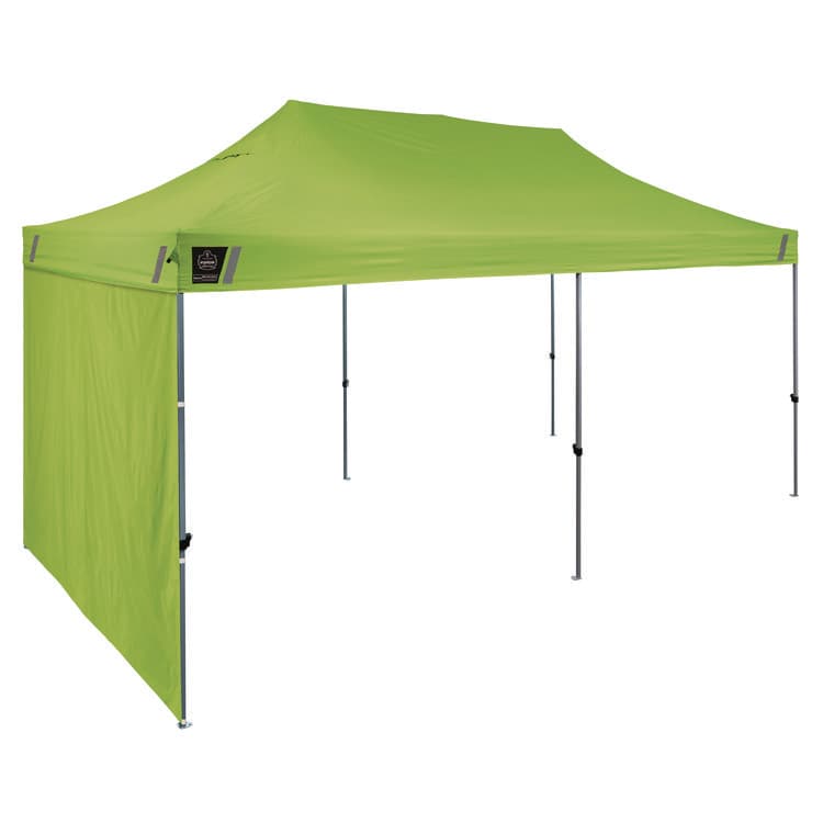 TENACIOUS HOLDINGS, . Shax 6091 Pop-Up Tent Sidewall, 120" x 120", Polyester, Lime (EGO12996) thumbnail 2