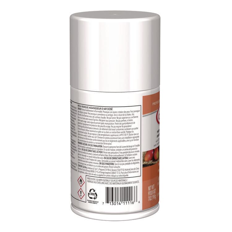 PLZ CORP Metered Air Freshener, Mango, 7 oz Aerosol Spray, 12/Carton (CGC116) thumbnail 2