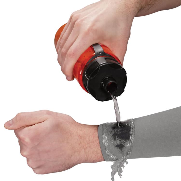 ERGODYNE CORPORATION Chill-Its 6690 Performance Knit Cooling Arm Sleeve, Polyester/Spandex, 2X-Large, Gray, Pair (EGO12190) thumbnail 3