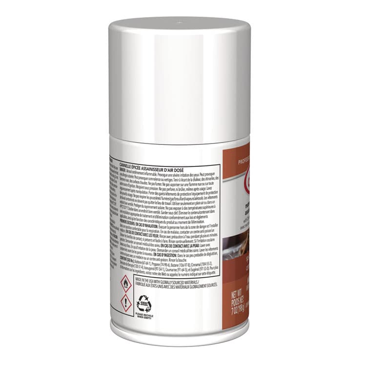 PLZ CORP Metered Air Freshener, Cinnamon, 11 oz Aerosol Spray, 12/Carton (CGC122) thumbnail 2