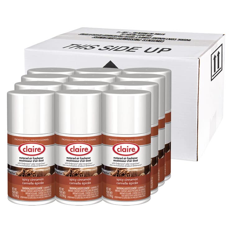 PLZ CORP Metered Air Freshener, Cinnamon, 11 oz Aerosol Spray, 12/Carton (CGC122) thumbnail 4