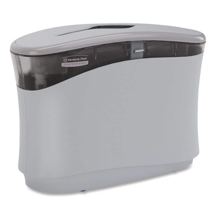 KIMBERLY CLARK Countertop Folded Towel Dispenser, 13.3 x 5.2 x 9, Gray (KCC55760)
