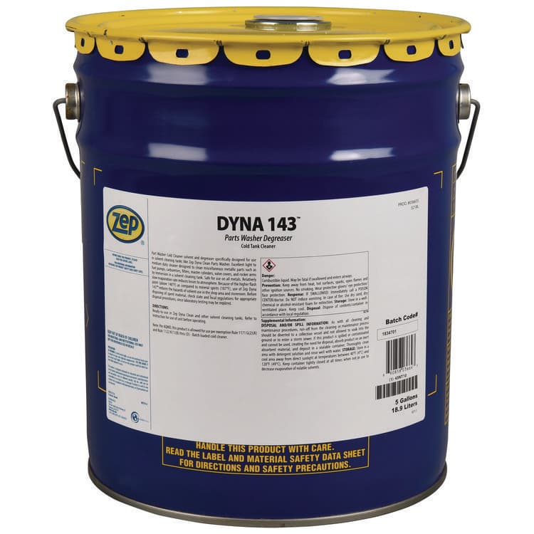 ZEP . DYNA 143 Parts Washer Degreaser, 5 gal Pail (ZPE36635)