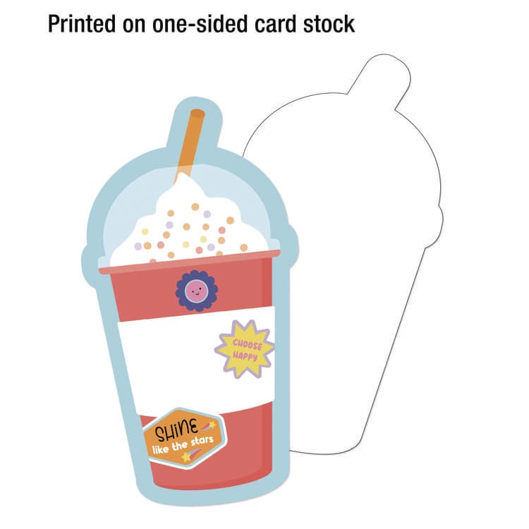 CARSON-DELLOSA EDUCATION Assorted Colorful Cut-Outs, 36-Piece Set, We Stick Together: Cups + Water Bottles, 5.8" x 8", Multicolor (CDP120651) thumbnail 4