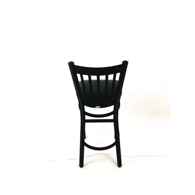 JMC FURNITURE Cobra Series Barstool, Supports Up to 300 lb, 28.5" Seat Height, Black Seat, Black Back, Black Base (JMCCBBVSBLK) thumbnail 4