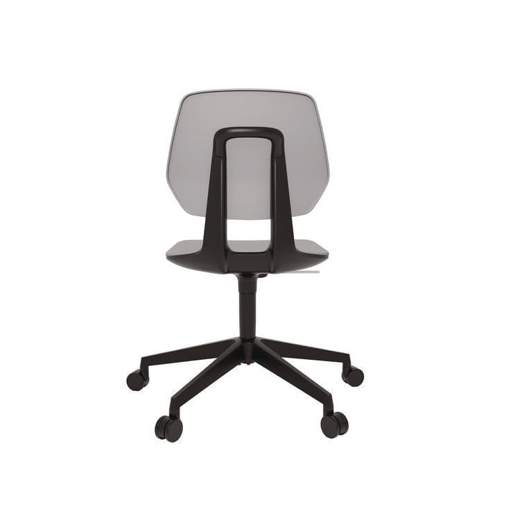 SAFCO PRODUCTS Commute Task Chair, Supports Up to 275 lbs, 18.25" to 22.25" Seat Height, Gray Seat, Gray Back, Black Base (SAF7825GR) thumbnail 3