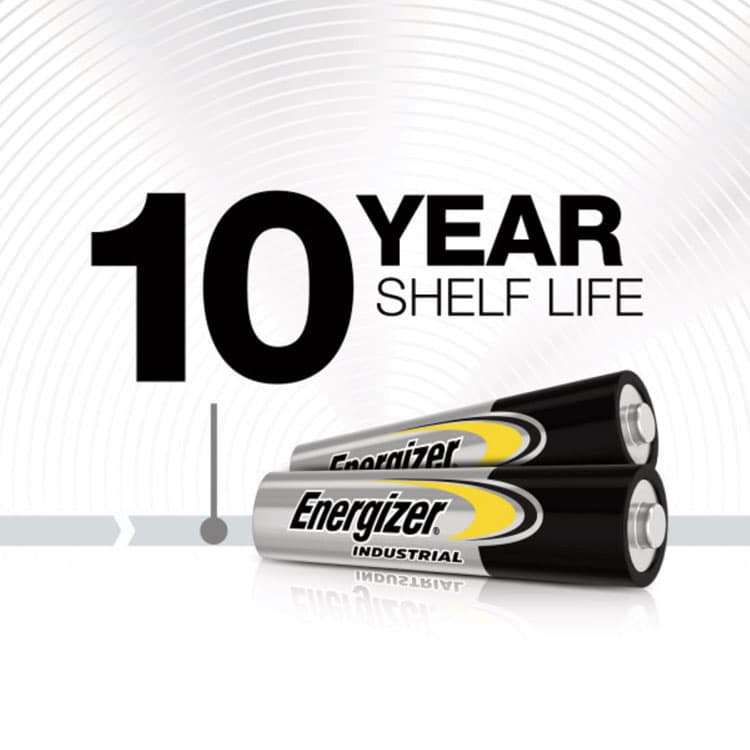 EVEREADY BATTERY Industrial Alkaline AAA Batteries, 1.5 V, 24/Box (EVEEN92) thumbnail 3