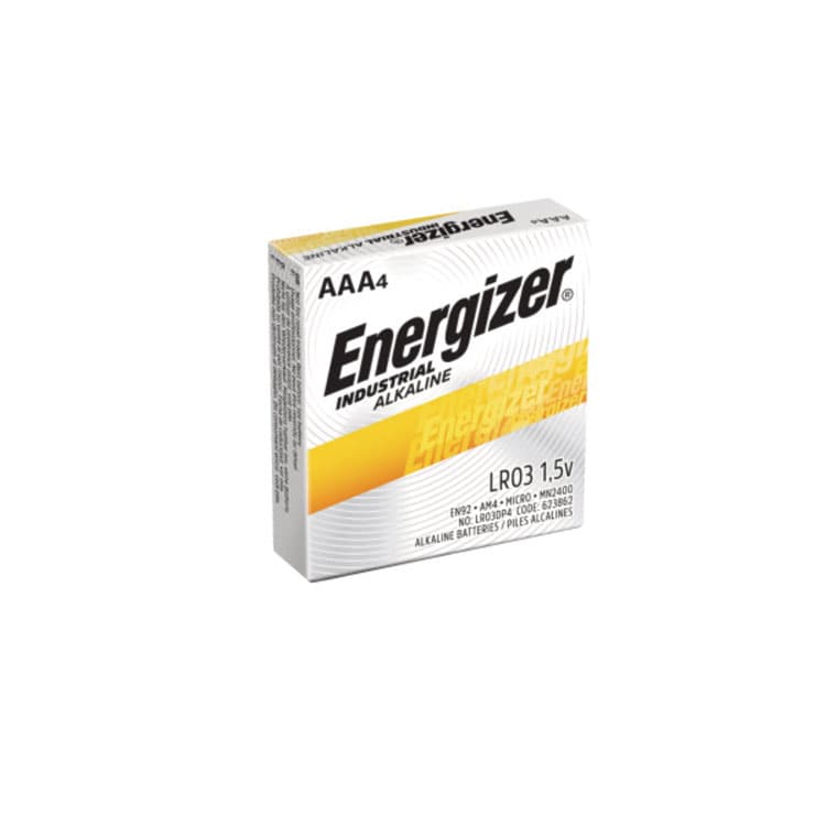 EVEREADY BATTERY Industrial Alkaline AAA Batteries, 1.5 V, 24/Box (EVEEN92) thumbnail 2