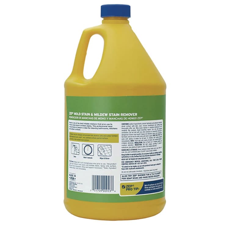 ZEP . Mold Stain and Mildew Stain Remover, 1 gal, 4/Carton (ZPEZUMILDEW128C) thumbnail 4