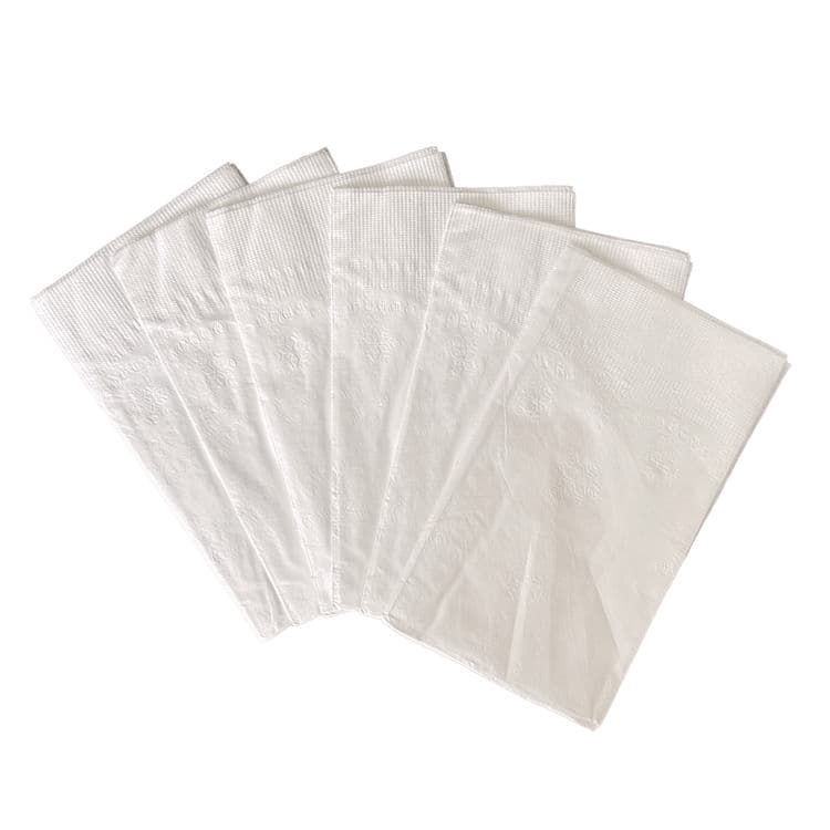 GEN Dinner Napkins, 2-Ply, 14.5 x 16.5, White, 150/Pack, 20 Packs/Carton (GEN15X17DINW) thumbnail 2