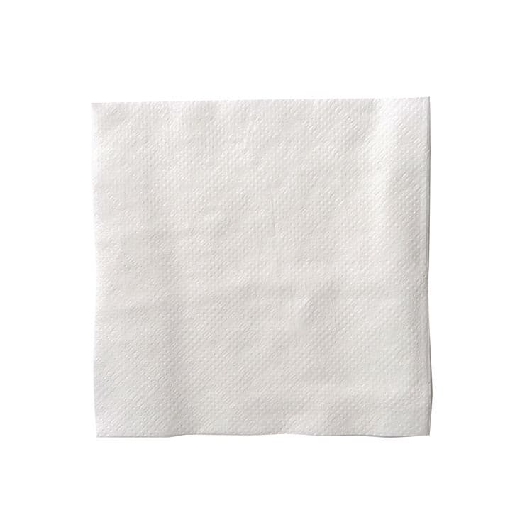 GEN Cocktail Napkins, 1-Ply, 9 x 9, White, 500/Pack, 8 Packs/Carton (GENCOCKTAILNAPW)