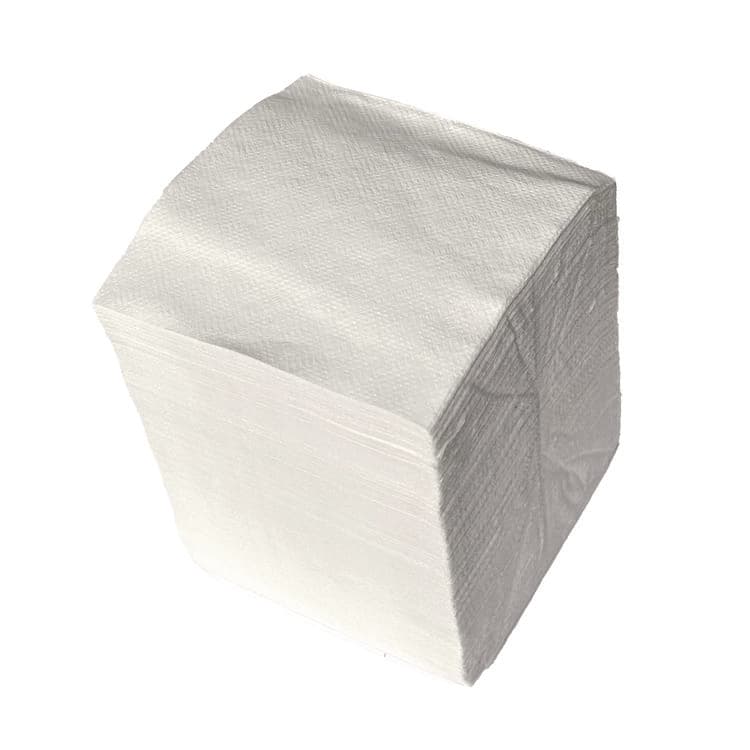 GEN Cocktail Napkins, 1-Ply, 9 x 9, White, 500/Pack, 8 Packs/Carton (GENCOCKTAILNAPW) thumbnail 3